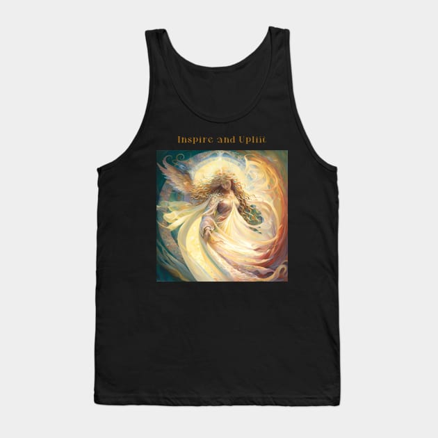 Angel - Inspire and Uplift Tank Top by Urban Gypsy Designs